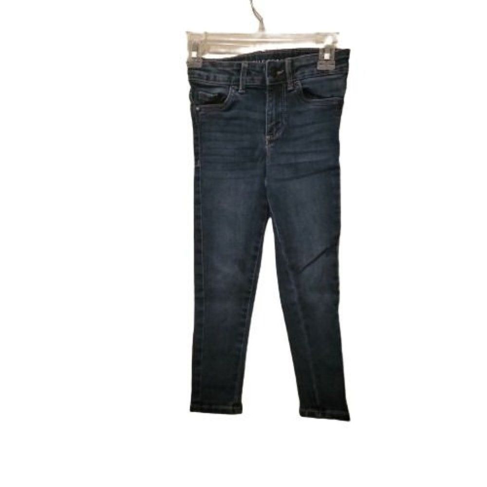 Falls Creek Girls Blue High Rise Stretch Denim Skinny Leg Jeans Size X-Small